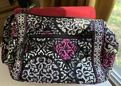 Vera Bradley Frannie Purse Canterberry Magenta Shoulder Bag & Strap • $8.99