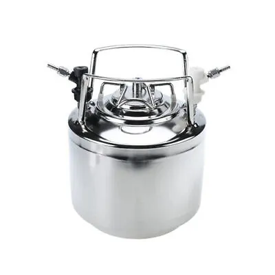 1.6 Gallon Double Ball Lock Post Corny Keg With 2 Quick Disconnect Set • $89.99
