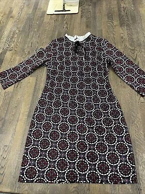 Ladies Size 10 QED 60’/70s Style Dress • £3