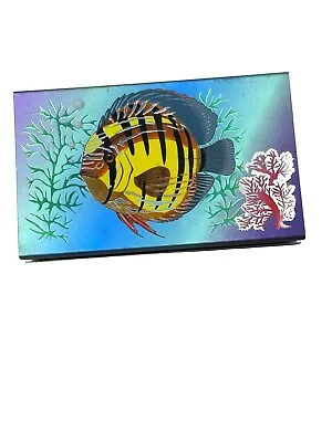 Tropical Fish Metal Matchbook Holder Match Case • $9.95