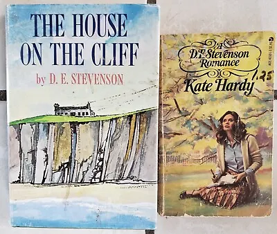 2 By D. E. STEVENSON Kate Hardy / The House On The Cliff • $24.77
