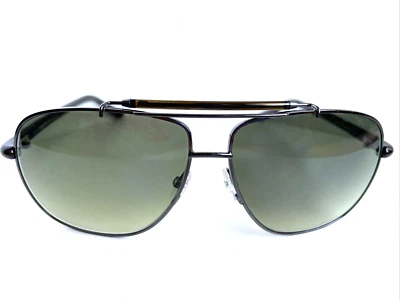$208.99 • Buy Tom Ford TF243 Adrian 08P 62mm Gunmetal Pilot Men's Sunglasses Italy