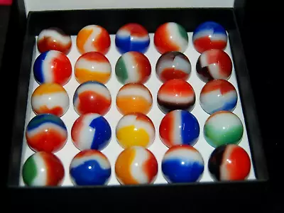 Collector Box Vitro All Reds Marbles Box DT- 83 • $15.95