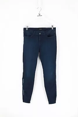 J. Brand Women Size 30x28 Klash Dark Wash Mid Rise Skinny Jeans Zipper Ankle • $20