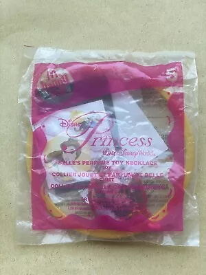 Mcdonalds Happy Meal Toy Disney Princess #5 Belles Perfume Necklace 2008 NEW • $3.99