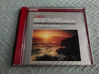 LALO: Symphony In G Minor Rapsodie Ov Le Roi D'Ys /Almeida (CD 1991 PHILIPS • $14.45