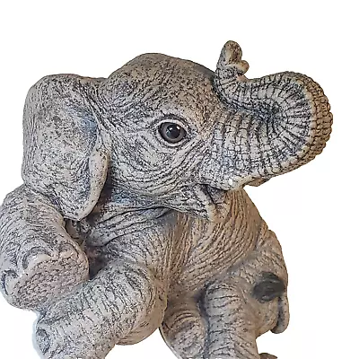 Flip By Marty Sculpture Inc The Herd # 3107 Elephant Figurine • $22