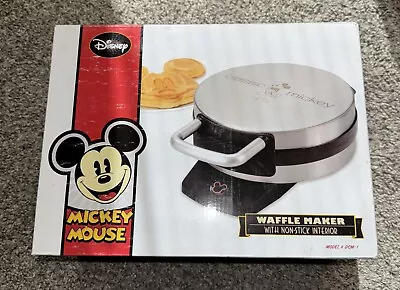 Mickey Mouse Waffle Maker Non Stick Interior Disney Model # DCM-1  • $6.84