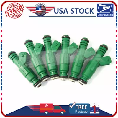 Set (6) Fuel Injectors For Ford VR6 BMW PORSCHE L6 V6 42LB 440cc #0280155968 • $33.96