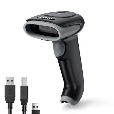 Eyoyo 2D QR Code Automatic Wireless Barcode Scanner Bluetooth USB Wired Reader • $44.65