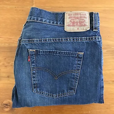 Levis Mens 503 Regular Bootcut Jeans Size W38 L26 Blue Denim -  Levi Strauss • $30