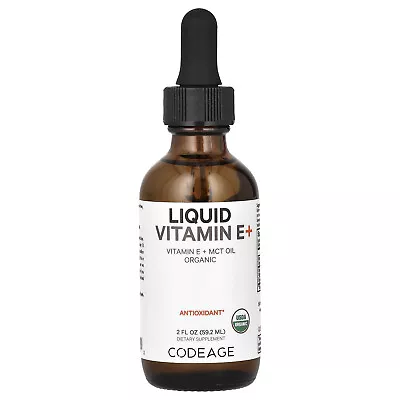 Liquid Vitamin E+ Unflavored 2 Fl Oz (59.2 Ml) • $24.99