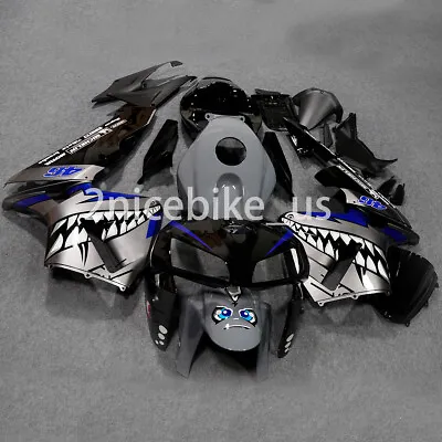 Gray Shark ABS Fairing Kit Bodywork For Honda CBR600 F4I 2004-2007 + Tank Cover • $609