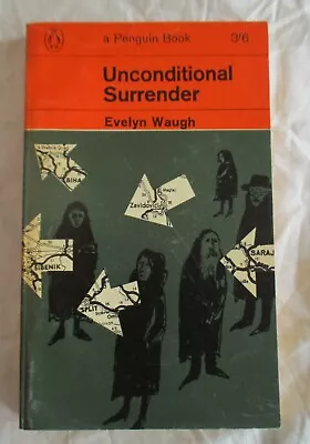 Vintage Penguin #2122 Unconditional Surrender  Evelyn Waugh (pb Penguin 1st 1964 • £6.95