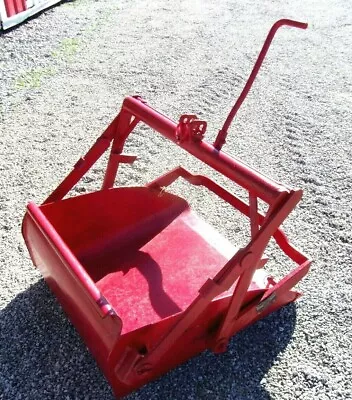 Used Ferguson 3 Pt. Rear Pond Scoop -FREE 1000 MILE DELIVERY FROM KY • $539