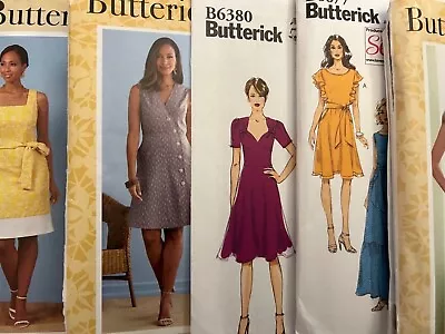 Butterick Women's Dresses Sewing Patterns. Assorted Styles. New • £5.20
