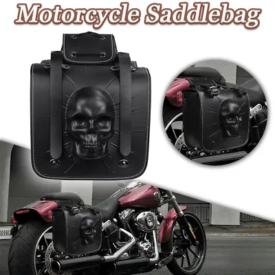 Motorcycle Saddle Bag Tool Side Bag Fit For Honda VT750CE Shadow Aero • $105.45