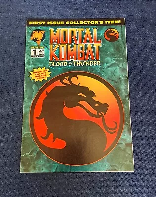 Mortal Kombat #1 Malibu Comics Blood & Thunder 1994 Malibu Comics VF/NM • $9.99