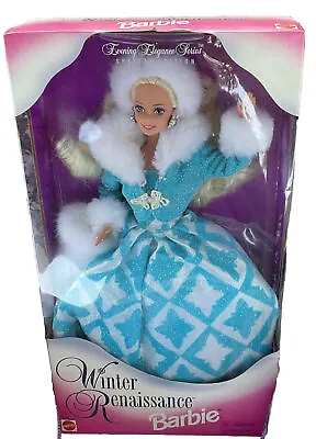 1996 Winter Renaissance Barbie #15570 Elegance Series VTG NRFB Mattel Doll 90s • $19.25