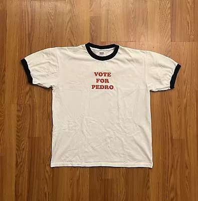 Vintage Y2K Vote For Pedro T Shirt Napoleon Dynamite Sz Large • $30