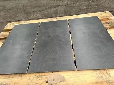 £1.99 • Buy Black Porcelain Shower Bathroom Kitchen Wall Floor Matt Tiles 30X60CM Cut Sample