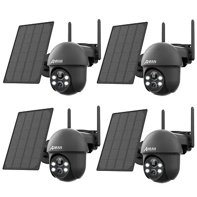 Wireless Wifi Security Camera CCTV Outdoor Battery Solar Powered Pan/Tilt Audio • $59.99