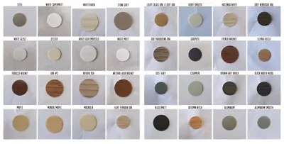 £34.95 • Buy SELF ADHESIVE DECORATIVE SCREW HOLES CAMS COVER CAPS 13mm FURNITURE KITCHEN 