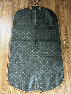 Louis Vuitton Garment Bag Double Sided Monogram Canvas VTG Travel Luggage 46  • $915