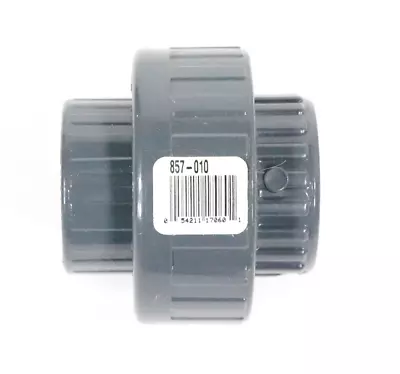 Spears 1  PVC Slip Hub Schedule 80 FKM Union Viton O-Ring Seal • $12.99