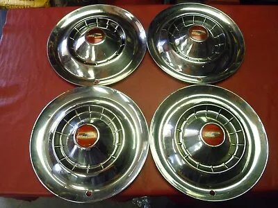 Vintage 1954 Chevy Belair 150/210 Hubcaps Wheel Covers • $350