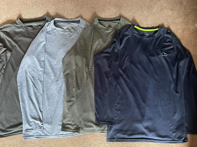 4 X More Mile Long Sleeved Tops. Size: L • £18.49