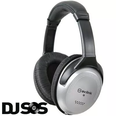 Over Ear Stereo Headphones 3.5mm 6.3mm Jack In-Line Volume Control Padded Cups • £16.59