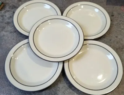 Hornsea Cornrose  Side Plates Lancaster Vitramic X5 20cm Brown Retro 70s • £8.99