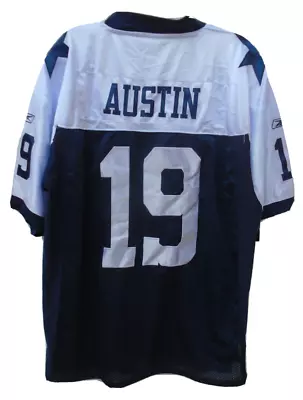 Reebok NFL Dallas Cowboy On Field Jersey Miles Austin #19 Men's Size 56 Blue • $59.99