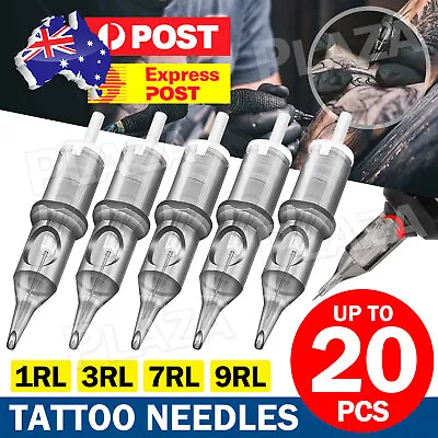 5/10/20 Pcs Disposable Tattoo Needle Cartridges Sterilized Round Liners Shaders • $6.95