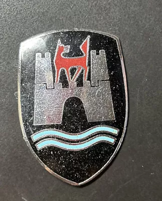 $50 • Buy Vintage VW Beetle Hood Metal Crest Emblem 1960's Good Condition