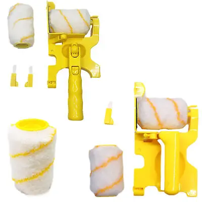 $19.92 • Buy Portable Clean Cut Paint Edger Roller Brush Safe Tool Set Home Wall Ceilings