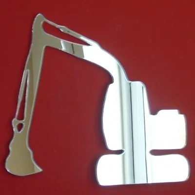 Excavator Shaped Acrylic Mirrors (Several Sizes Available) Bespoke Shapes Made • $70.96