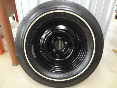 $245 • Buy Chevelle F70-15 Super Sports Wide Oval Firestone 15x7 Gm Steel Wheel Spare Tire