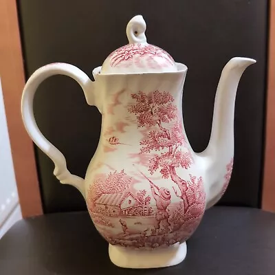 Vintage Myott Staffordshire “ The Hunter “ Coffee Pot • £10