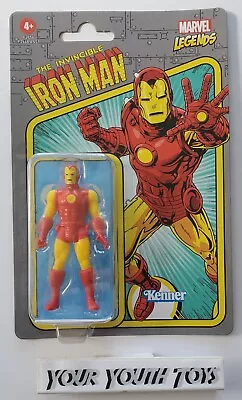 Marvel Legends Iron Man Retro 3.75  Figure Sealed 2021 Hasbro • $12.99