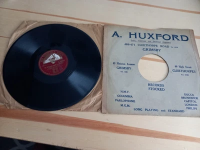 £6 • Buy RARE EARLY 1950s SHELLAC 10  VINYL RECORD,  ROBERT WILSON,  HMV BD10521
