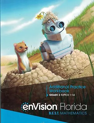 EnVision Florida Mathematics (Additional Practice Workbook Grade 3 Topics 1-... • $53