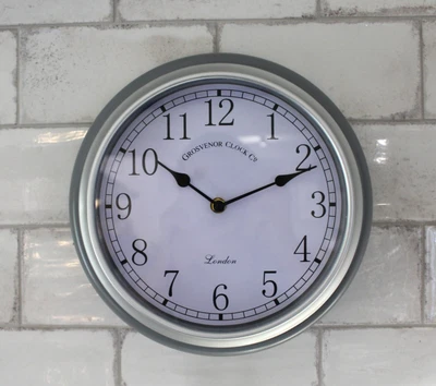 £14.95 • Buy Kitchen Wall Clock Station Indoor Outdoor Arabic 30cm