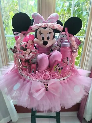 Minnie Mouse Tutu Gift Basket| Birthday/ Easter Gift Basket | Minnie Mouse Party • $124.99