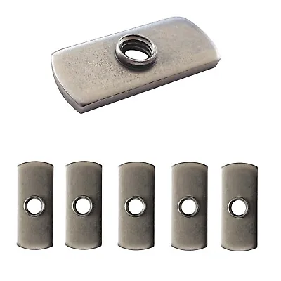 5 Pc 5/16-18 UNC Spot Weld Nut Double Tab And Aluminum Extrusion T-Nut  • $3.49