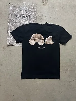 Palm Angels Classic Bear T-shirt Black Size XS 100% AUTHENTIC • $200