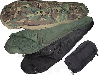 US Military 4 Piece Modular Sleeping Bag Sleep System VCG • $288.99