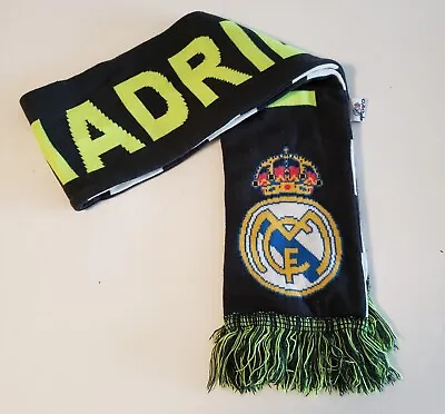 Real Madrid C.F Authentic Official Licensed Product Soccer Scarf Reversible  • $13.99