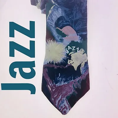 Jazz 100% Silk Men's Neck Tie • $8.77